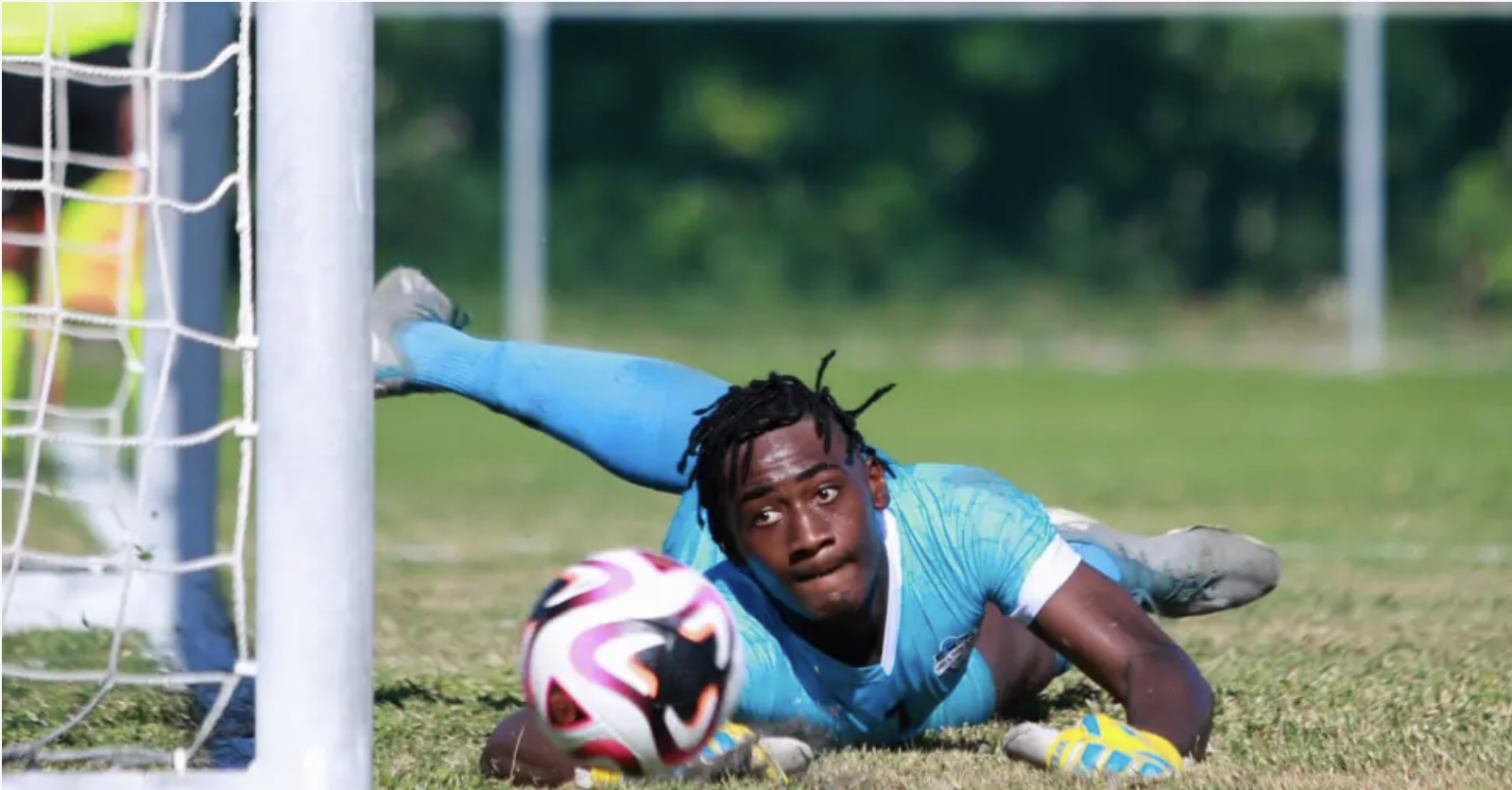 'He could be the next great' - meet the 14-year-old international keeper