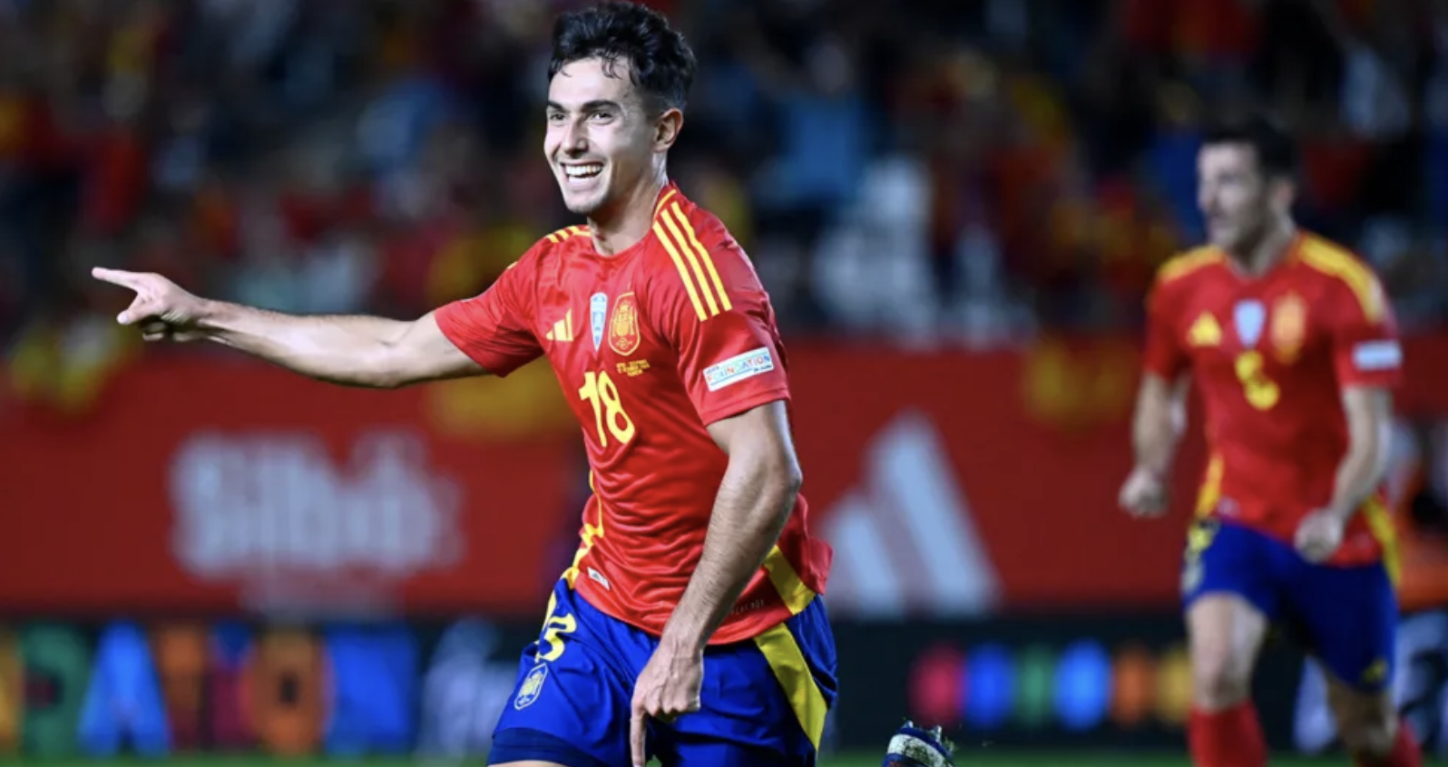 Martin Zubimendi's volley from outside the penalty area meant Spain's first home game since winning Euro 2024 was a victorious outing against Denmark in the Uefa Nations League.